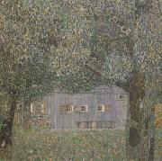 Gustav Klimt Farmhouse in Upper Austria (mk20) Sweden oil painting artist